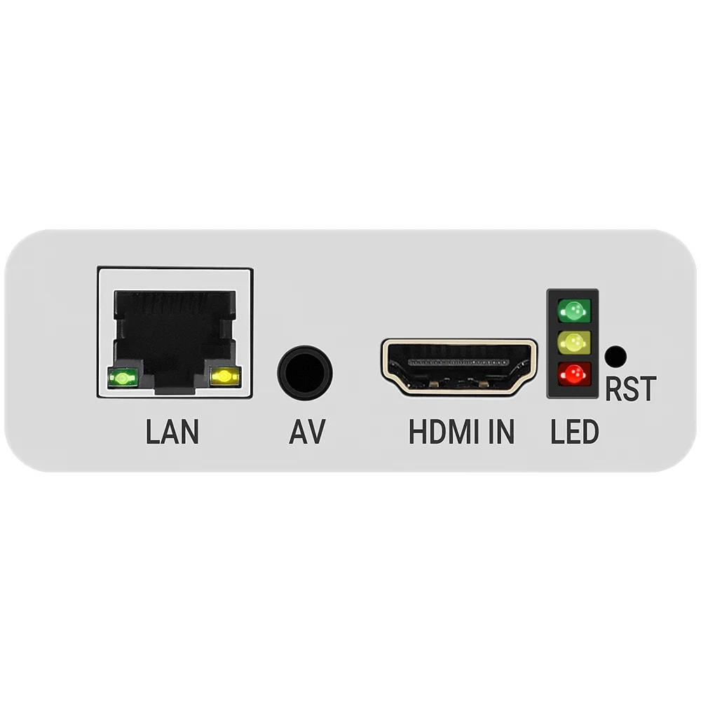 H.265 H.264 HDMI CVBS AV RCA Encoder streaming video Encoder IPTV HD SD Video Encoder trasmissione in diretta con PAL NTSC