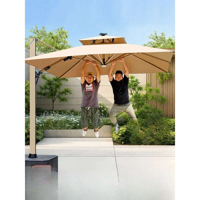 

Open-air villa Roman umbrella, balcony outdoor garden yard large sun umbrella