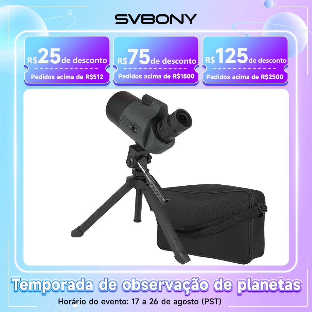 SVBONY SV41Pro 28-84x80 - Luneta para Observação