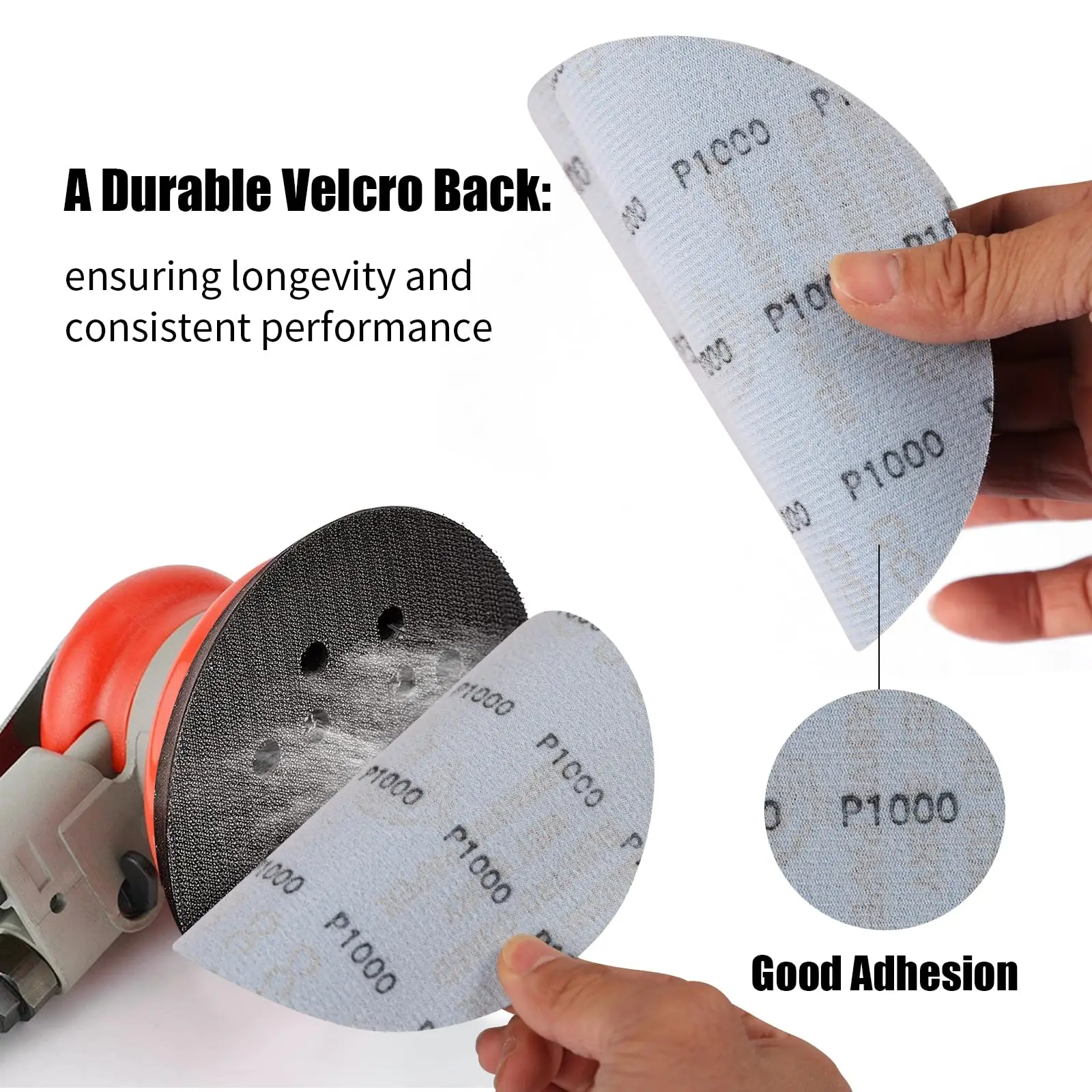 6 Inch Wet and Dry Sandpaper Set 25 Pcs Assorted Grit 1000-5000 Waterproof Silicon Carbide for Automotive Metal Sanding Grinding