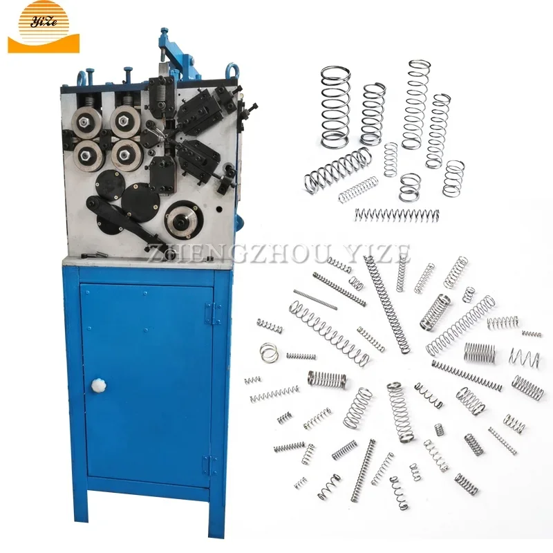 

cnc metal spring coil torsion forming winding making machine mechanical compression wire mattress spring roll coiling former