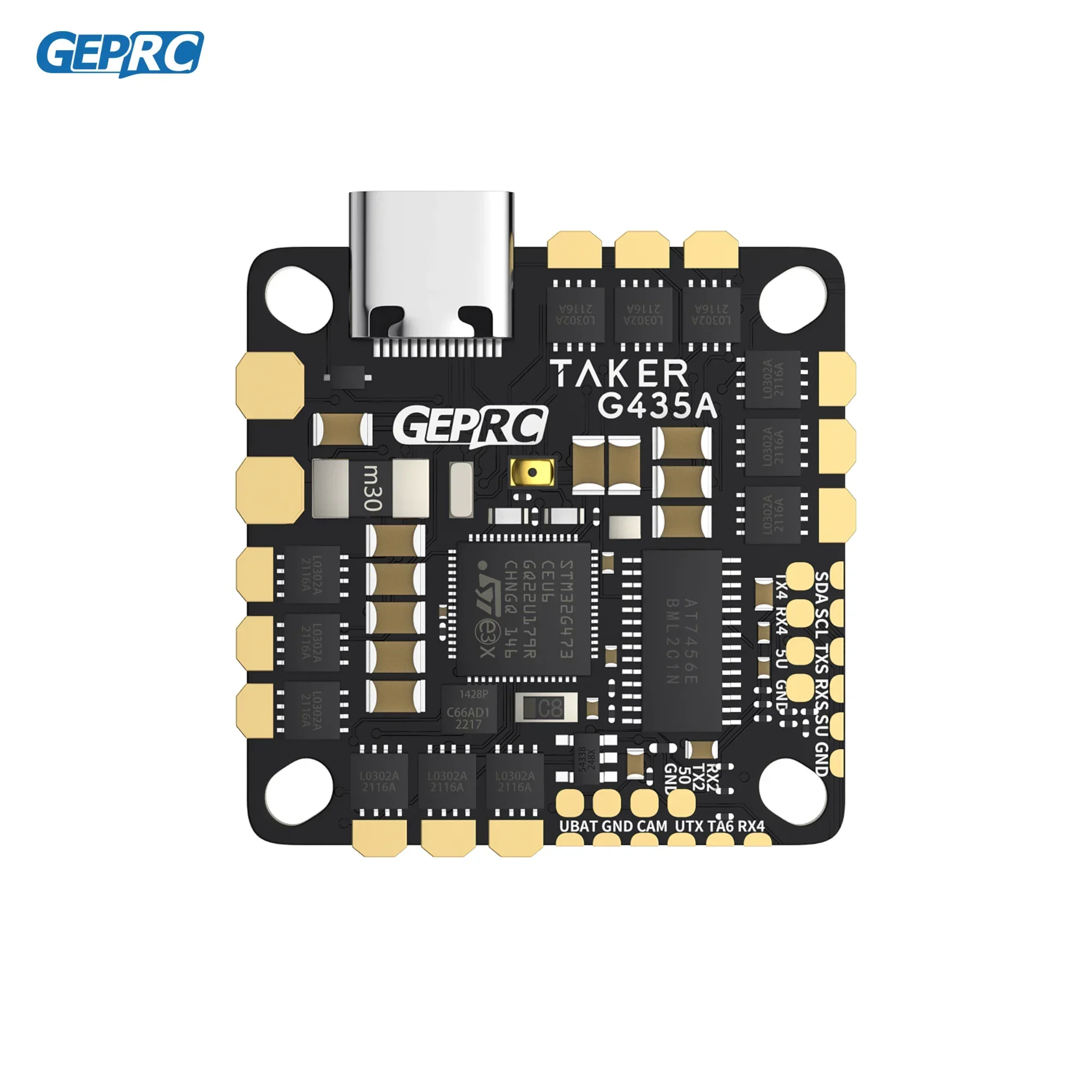 GEPRC GEP-TAKER G4 35A AIO G473 Main Control 170MHz 2~4S Transmitter Flight Control System RC FPV Racing Drone