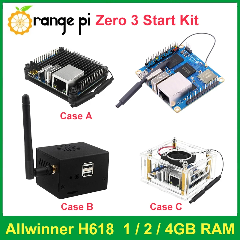 

Макетная плата Orange Pi Zero 3, 1 ГБ, 2 ГБ, 4 Гб ОЗУ, Allwinner H618, WiFi5, BT 5,0, мини-компьютер, одиночная плата со стандартным корпусом