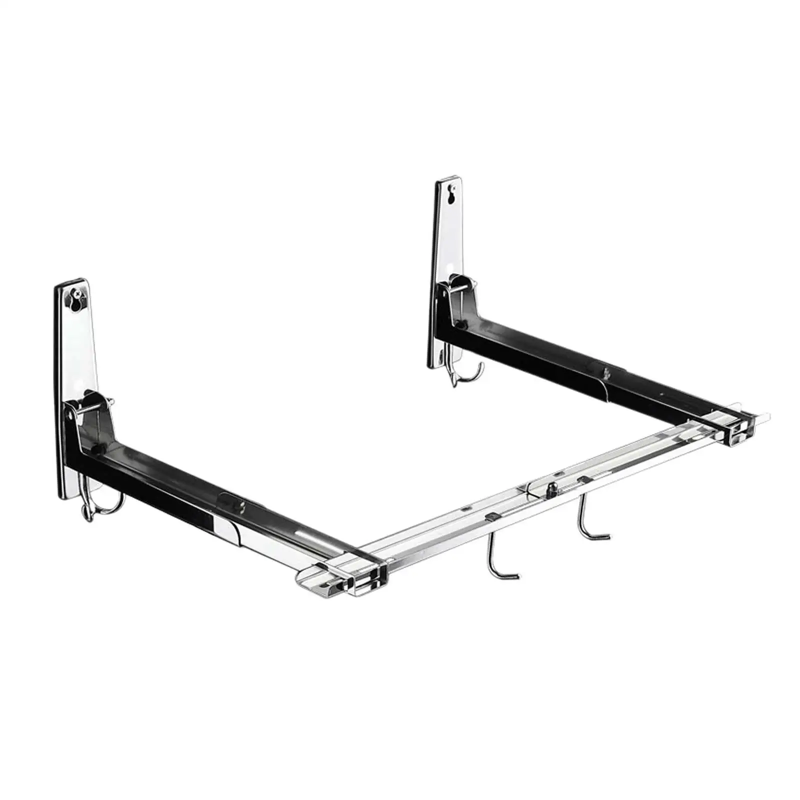 

Wall Mounted Microwave Brackets Oven Stand Shelf Rack Support Frame Stretch Rack for Dining Room Microwave Oven Cafe Office