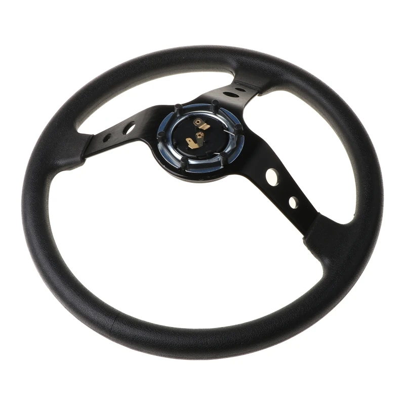 14 Inches Leather Steering Wheel Steering Wheel Sports Steering Wheel Drop Shipping