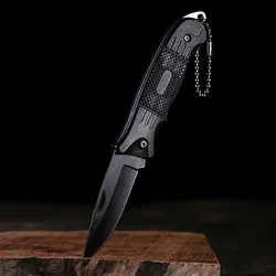 Coltello pieghevole da esterno campeggio sopravvivenza coltello multifunzione portatile ad alta durezza accessori chiave regalo strumenti all'aperto