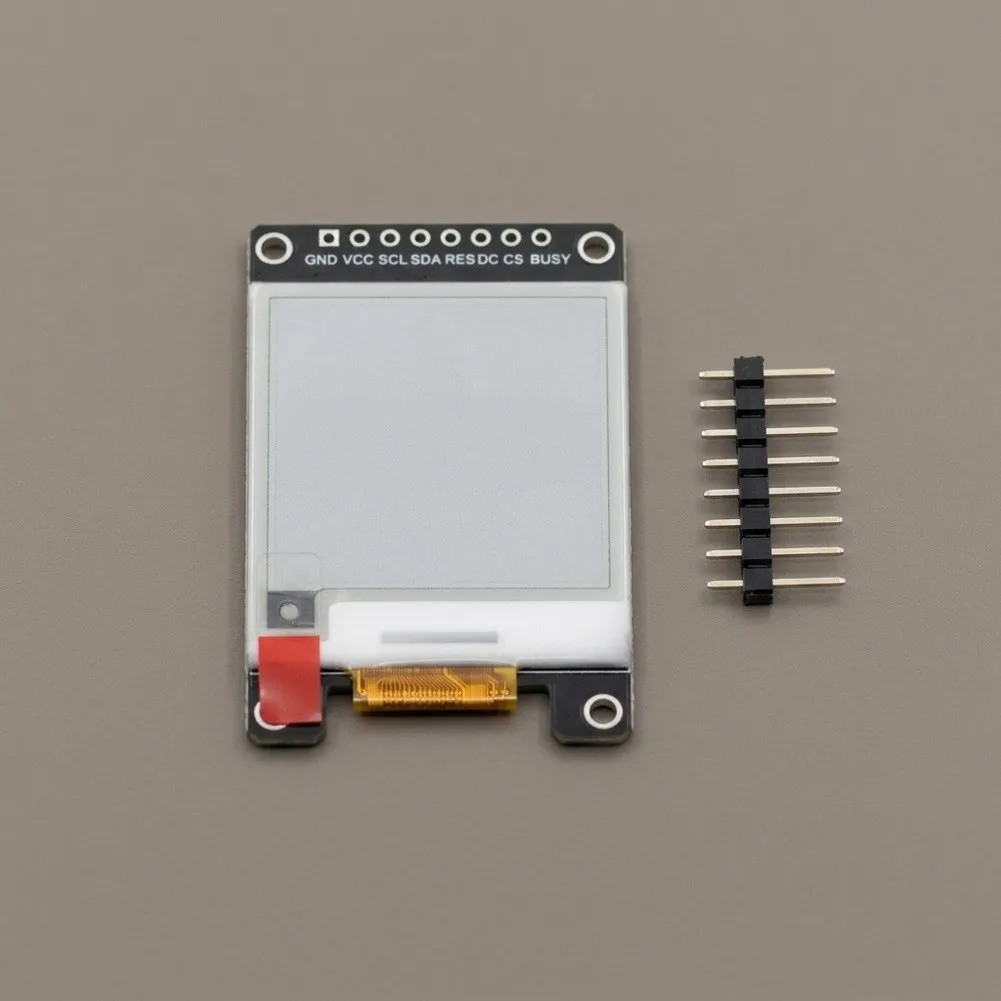 For Strong Light Readability 50*32mm 1.54 Inch E-Paper Display Ultra-Low Power Consumption Image Retention Feature