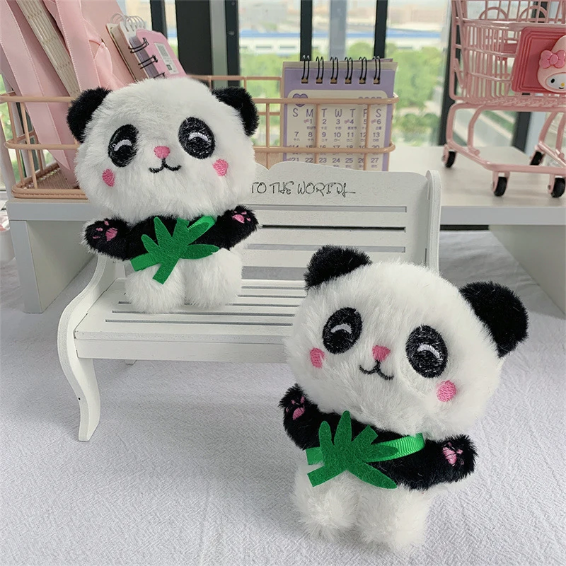 

1Pc Fashion Cute Plush Panda Keychain Pendant Bag Accessories Schoolbag Pendant Animal