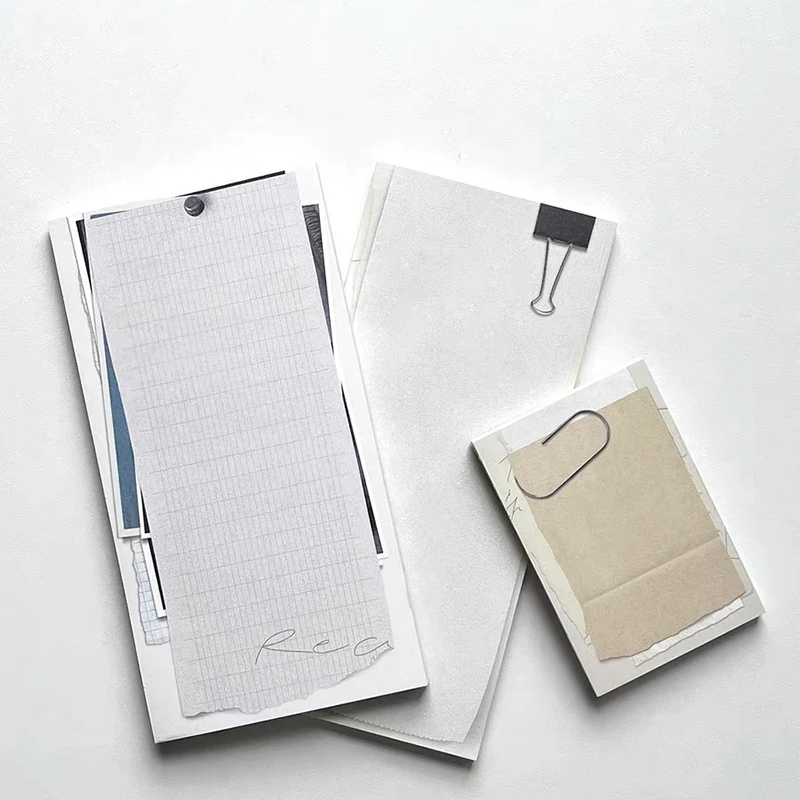 Non-viscous Scrapable Sticky Notes Pads Notepad Memo Post-it note Memo Sticky note collage material paper Office Stationery