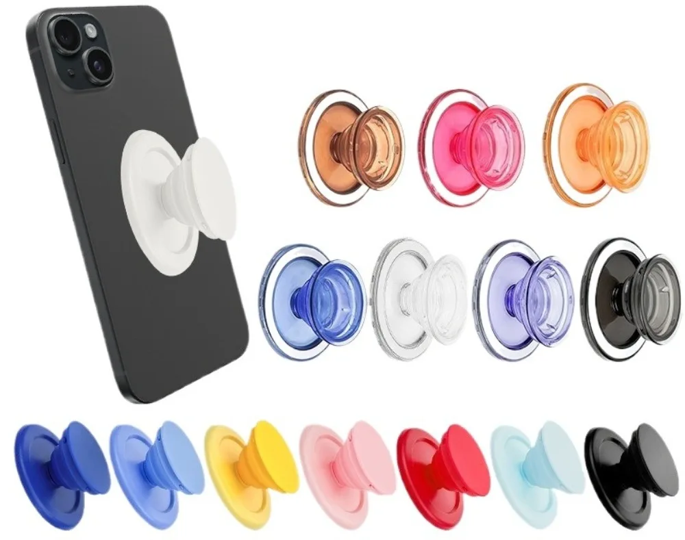 

Выдвижная милая конфетная подставка для Magsafe, магнитная подушка безопасности, держатель для телефона, твердая круглая подставка, беспроводная зарядка