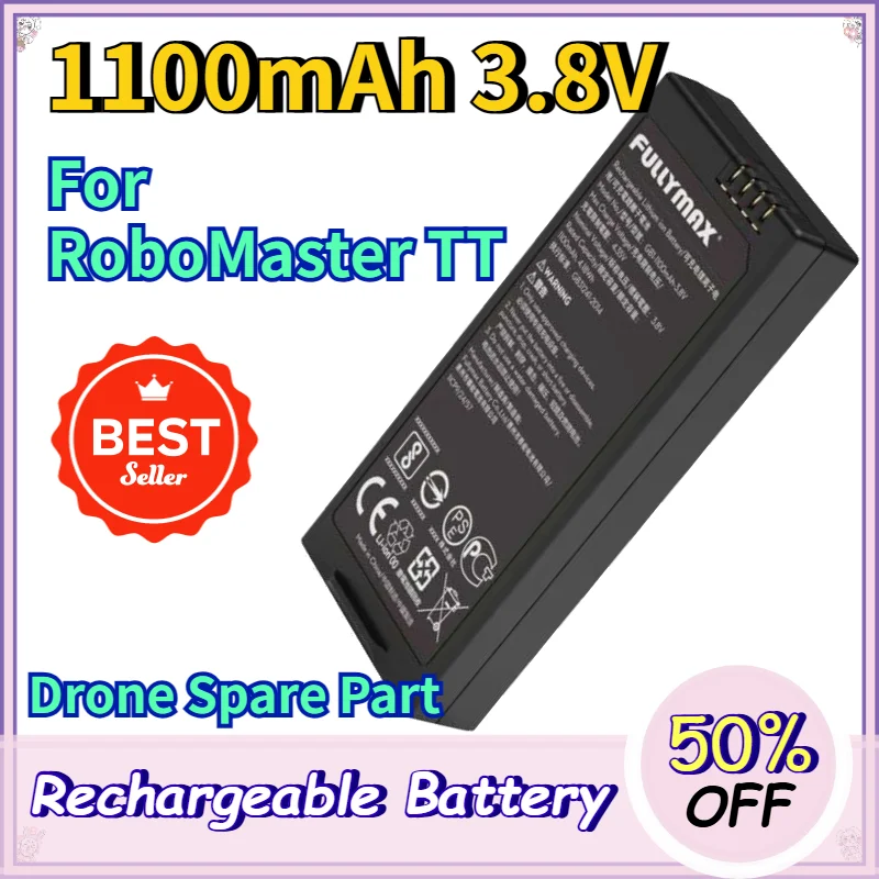 1100mAh 3.8V  High-Quality Flight Battery for DJI RoboMaster TT Tello EDU Drone Replacement Part