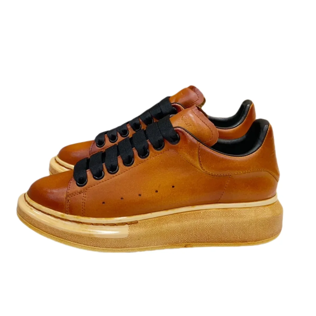 Top Hight Quality Mens Casual Sneakers Real Leather Womens Brand Designer Tennis Shoes Classic Fashion Design running shoes - Image 3