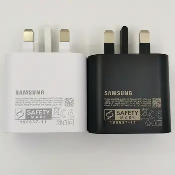 Samsung 25W UK zástrčka Super rychlá nabíječka typu C pro Galaxy S20 S21 S22 S23 S24 Note20 Ultra 10 Plus FE Z Flip Fold 6 5 4 3 2 10 nejlepší prodej originální nabíječka samsung - №6