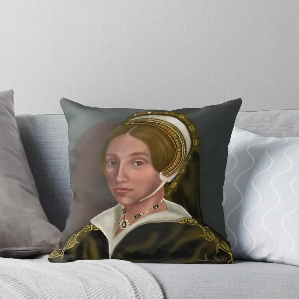 Catherine Howard: Confession without Compassion Throw Pillow Cushion Cover Set Sofas Covers Pillow