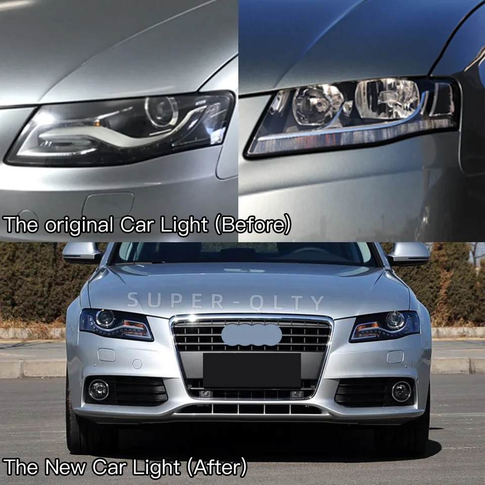 アウディ A4 2008-2012 (B8) アップグレード LED ヘッドライト プラグ