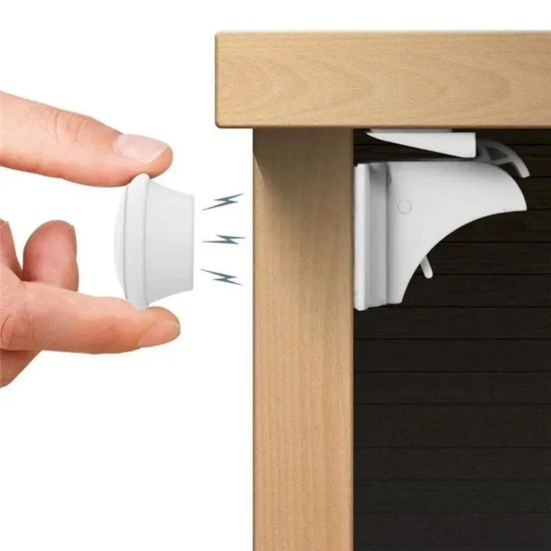 Best Magnetic Baby-Proofing Locks Child Safety Latches For Drawers& Cabinets- Kids Protection Childproof Security Systems At Hom