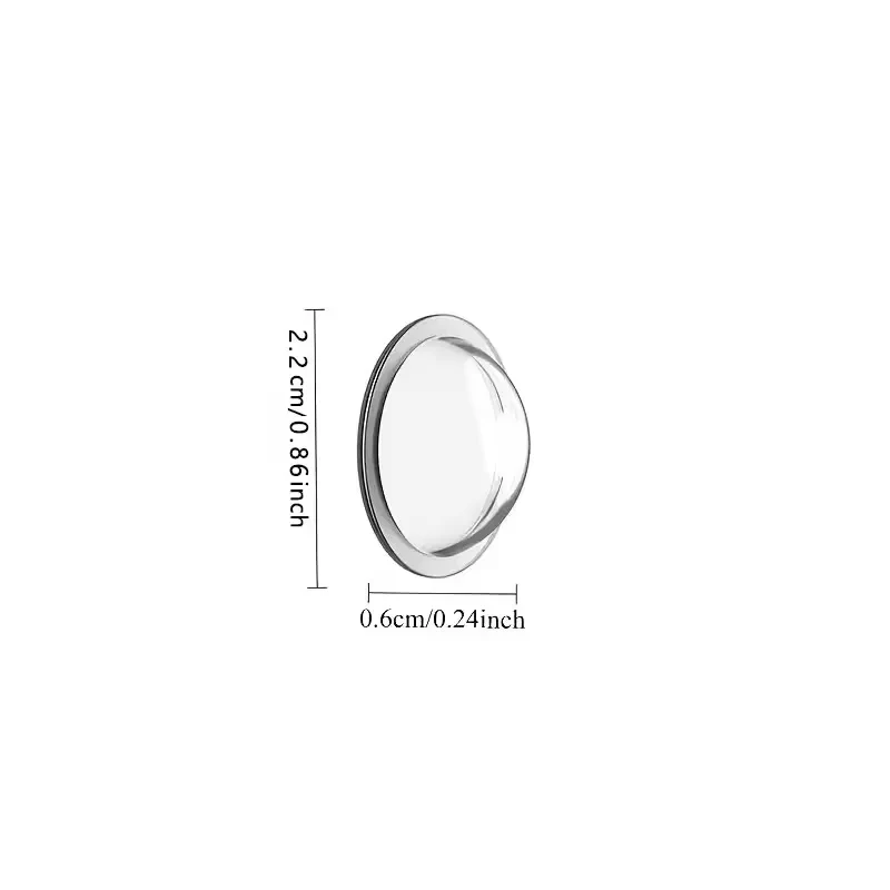 2PCS car camera lens protective cover For Peugeot 3008 E-3008 rearview reversing camera protective cover 360°camera protection view 6