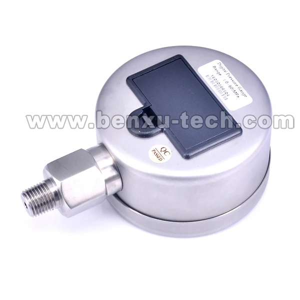 Battery Powered 304SS Metal Case 0.5%FS Digital Pressure Gauge