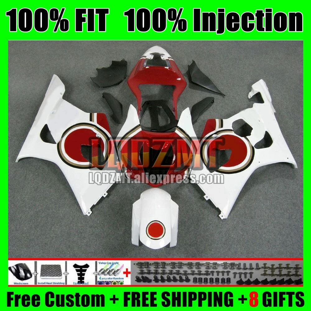 OEM Body For SUZUKI GSXR Lucky blue 1000 CC 1000CC K3 GSXR1000 12No.96 GSXR-1000 GSX R1000 03 04 GSX-R1000 2003 2004 Fairings