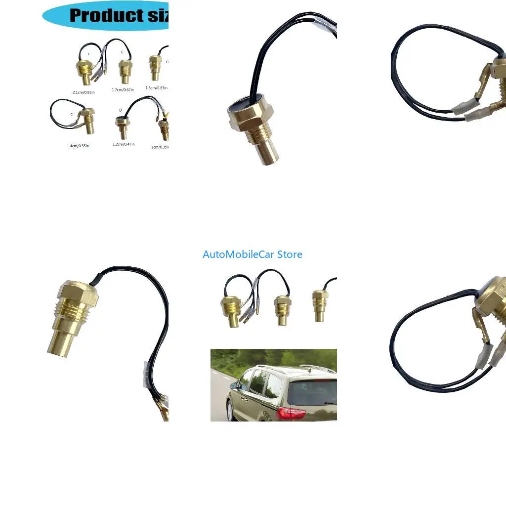 G8TE Digital Meter Water Temperature For Cars Trucks Precise Measurement