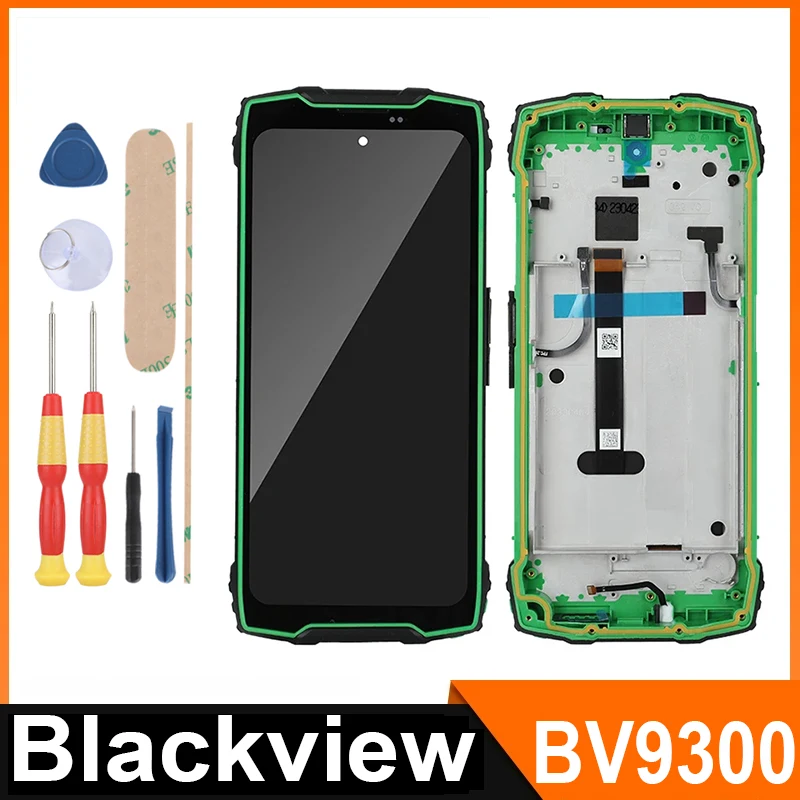 Wyświetlacz LCD FHD+ 6,7 cala + ekran dotykowy + ramka do Blackview BV9300 BV9300 Pro