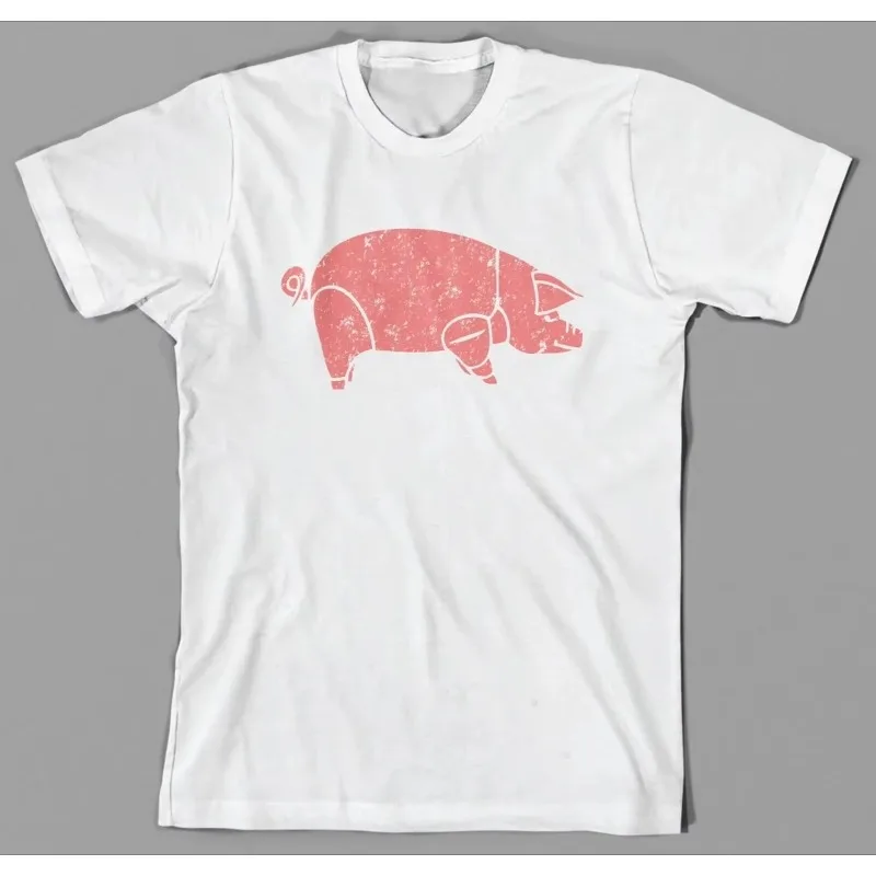 2026 New Retro Y2K Pig Pink Floyd Animals T-shirt, The Wall Syd Barett T-shirt Used in 1977, High-end Luxury for Men and Women