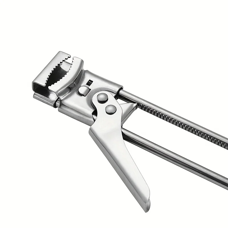 Einstellbare Multifunktions Flaschenöffner Edelstahl Deckel Off Jar Opener Arbeitssparende Schraube Dosenöffner Für Küche Werkzeuge – Detail 3