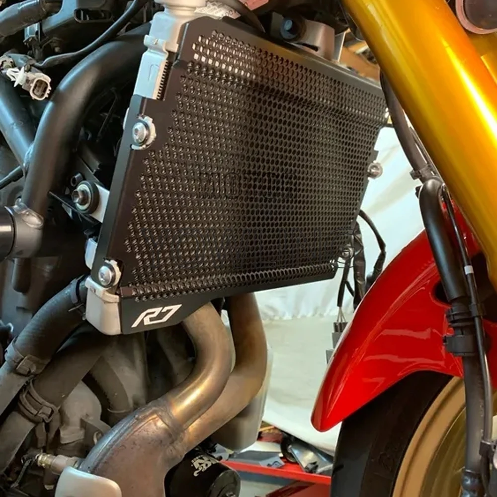 

Motorcycle Accessories Engine R7 Radiator Grille Guard Grill Cover Shield Protection For Yamaha YZF R7 YZFR7 YZF-R7 2021~2025