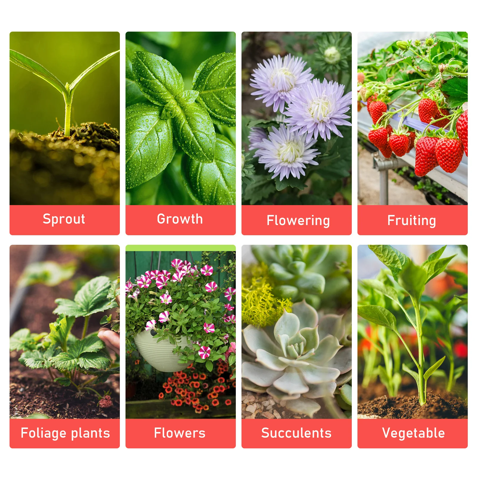 LED الطيف الكامل تنمو شرائط مصباح USB مصباح النبات ذكي يعتم أضواء النمو الداخلي LED تنمو ضوء النبات الأضواء داخلي