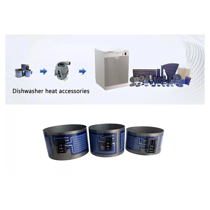 식기 세척기 가열 링 Forsiemens 식기 세척기 2080W 230V 가열 사이클 후막 84.5X55mm