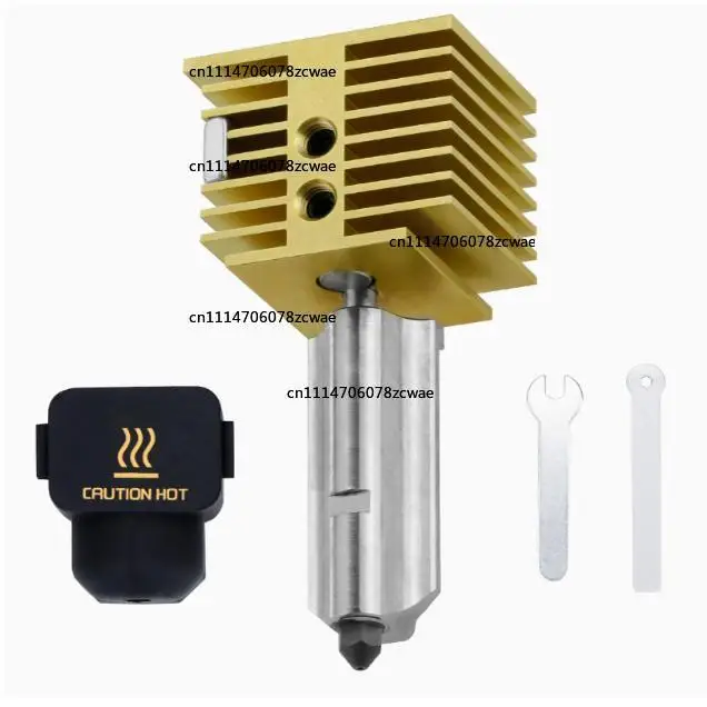 ZOCI-Quick‑Release Hotend Kit, Brass Radiator Hardened‑Steel Nozzle Upgrade Part Fit for A1 A1‑Mini 3D‑Printer
