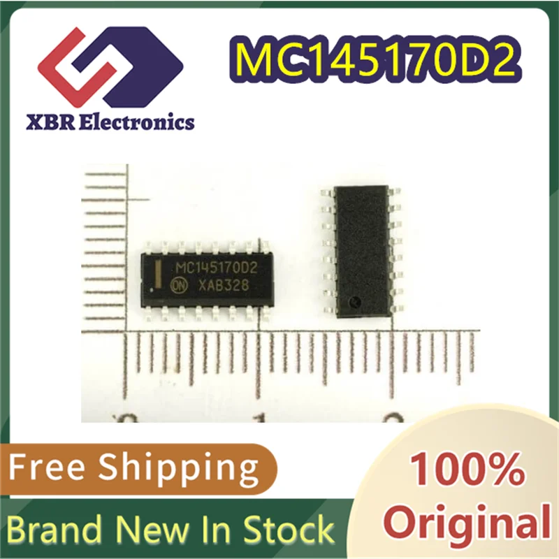 

(5/50 pieces) MC145170D2R2 SMD SOP16 Silkscreen MC145170D2 Brand new original frequency synthesizer chip Spot free shipping