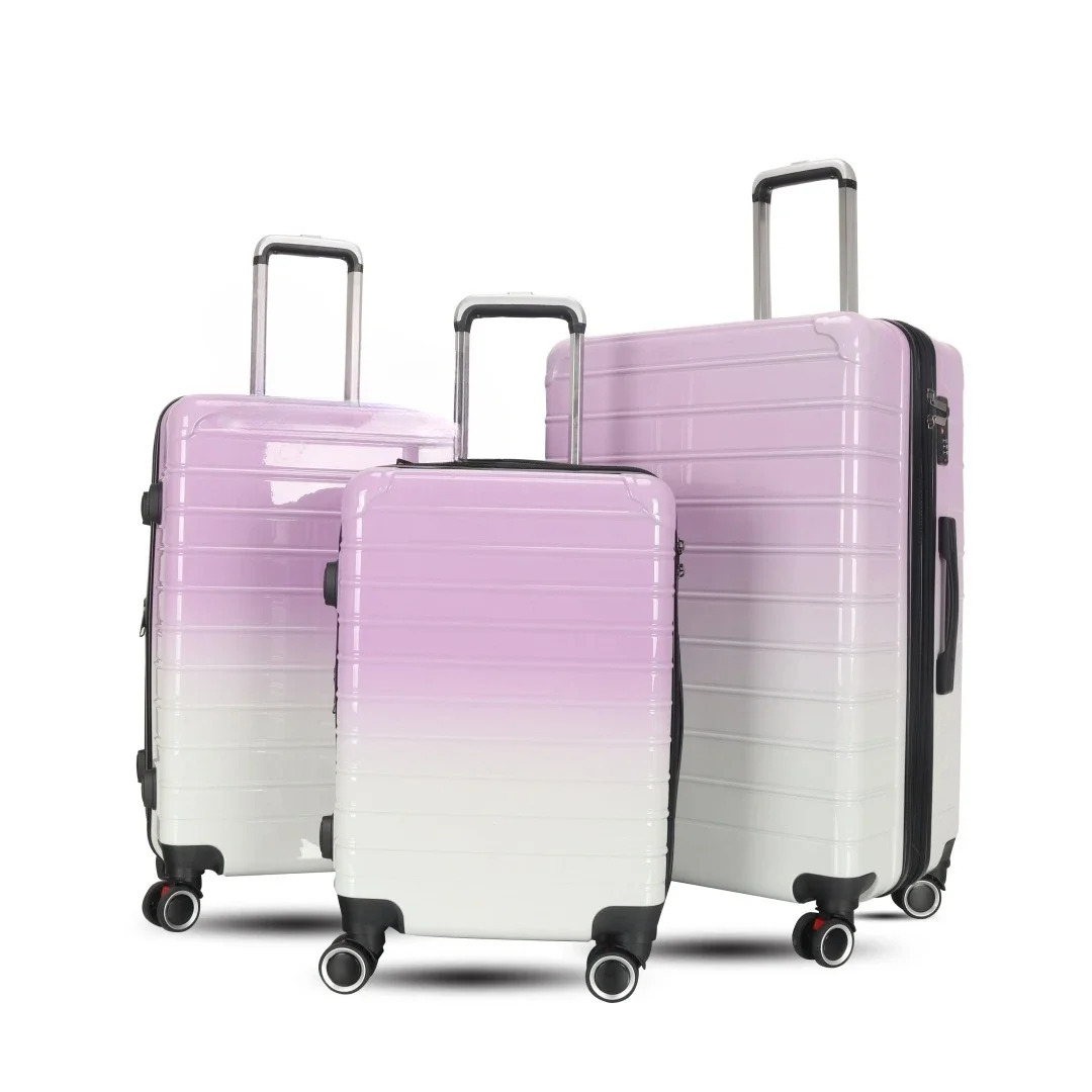 Suitcase 20 Inch Trolley Case Anti-drop High Value Gradual Change Color Suitcase Durable Anti-theft Password Case