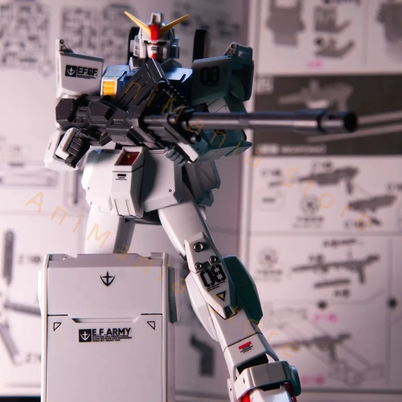 KK نموذج GM نوع الأرض RGM-79G HG 1/144 الجمعية أطقم منمذجة تحصيل أنيمي عمل الشكل البلاستيك روبوت الحلي اللعب هدية #6