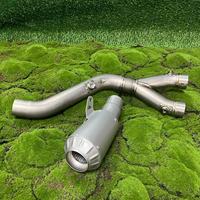 motorcycle titanium alloy exhaust pipe for mt10 R1 YZF-R1 MT-10 FZ-10(2015-2024) Racing Line Original position