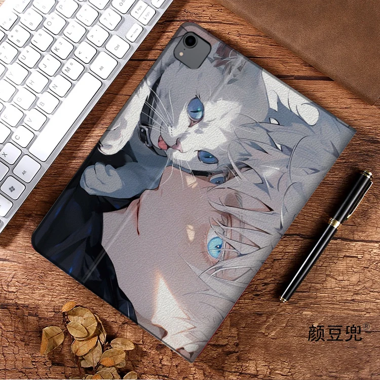 Jujutsu Kaisen Anime Satoru Gojo 5t5 For iPad Air 4 5 10.9 Mini 5 6 Case Luxury Silicone For Pro 12.9 11 iPad 10th Protective