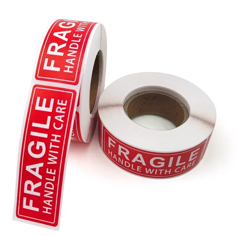 120/500PCS/Roll Fragile Stickers The Goods Please Handle with Care Warning Labels DIY Supplies  Hello My Name Is Stickers