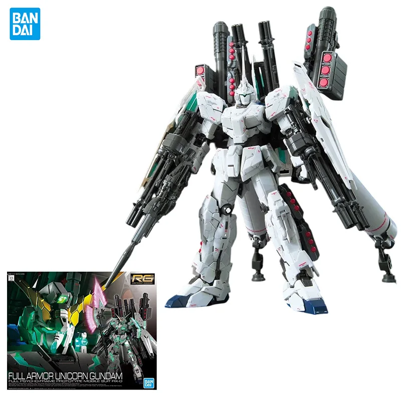 bandai-genuine-full-armor-unicorn-gundam-rg-figurine-d'action-robotique-d'anime-modele-de-collection-a-assembler-jouet-objet-decoratif-cadeau