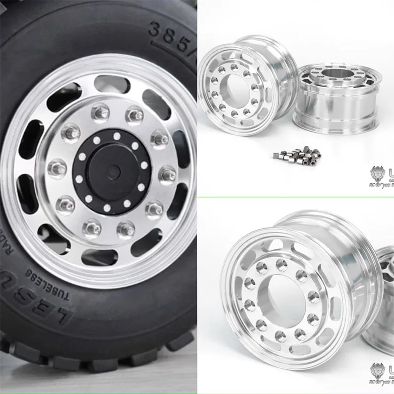 

Flange Front Wide Wheel Hub Square Hole W-2044 For 1/14 Tamiya RC Lesu Flanged Front Axle Installation Romote Control Toy Parts