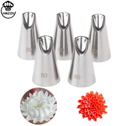 Chrysanthemum Nozzles Cream Decoration Icing Piping Pastry Nozzles Cupcake Decorating Tool Bakeware Bakery Accessories #80#81#79