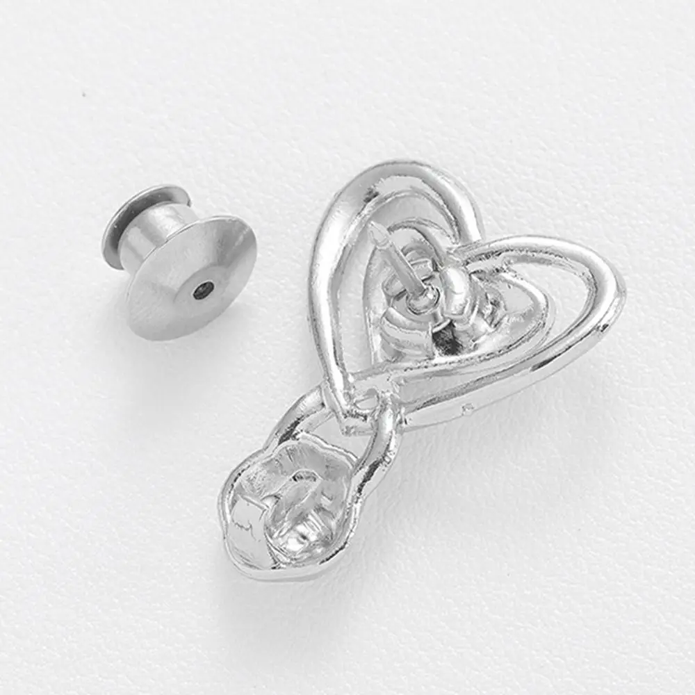 

Затягивающая поясная пуговица из сплава, красивое сердце, съемный затягиватель талии, не требующий шитья, выдвижная пуговица для джинсов, брюк