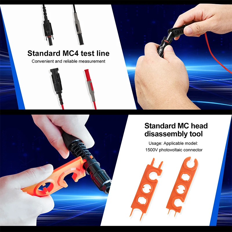 UNI-T UT673long Solaire MPPT Mètre Puissance Maximale Testeur Panneaux Photovoltaïques Tracker Patricia Circuit Ouvert Tension Pmax LAJVoc Lsc Test