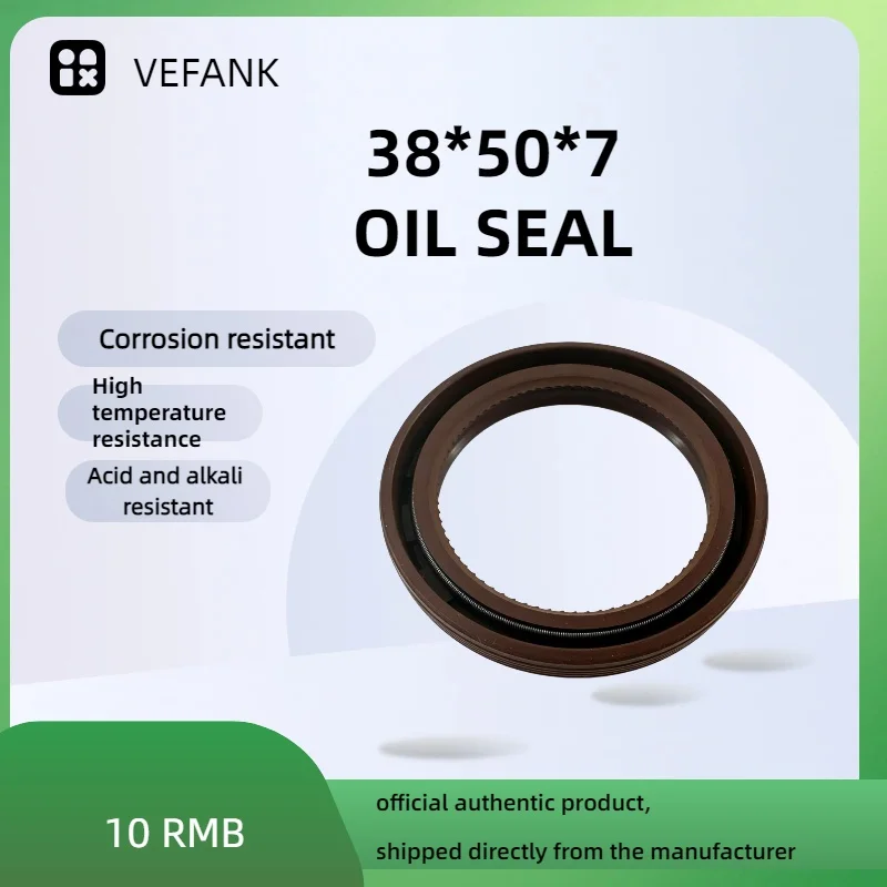 1213550 HTGR 38*50*7 Oil Seal — NBR (Nitrile Rubber) Seal — High Quality — Direct from Manufacturer