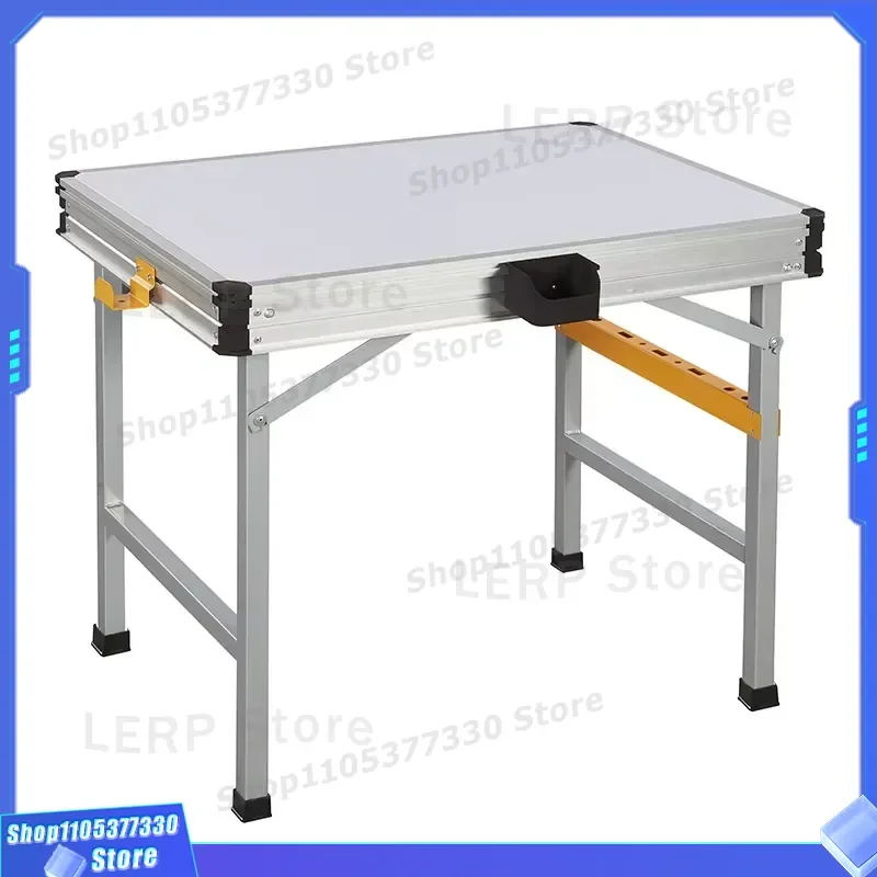 Portable Foldable Woodworking Table Multifunctional Workbench for DIY Projects Compact Design Easy Storage Heavy Duty Support