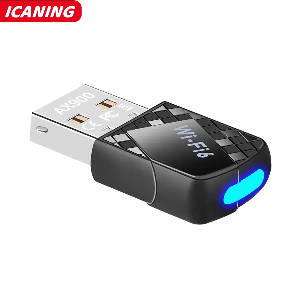 

900 Мбит/с USB WiFi-адаптер WiFi Dongle 2,4G и 5 ГГц двухдиапазонный USB Ethernet ПК WiFi-адаптер Драйвер Бесплатный USB-приемник Ethernet