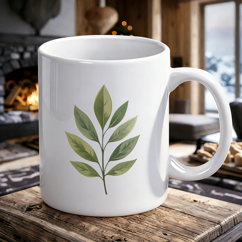 

botanical, Mug Coffee Cup Ceramic Cup with Mother's Day print