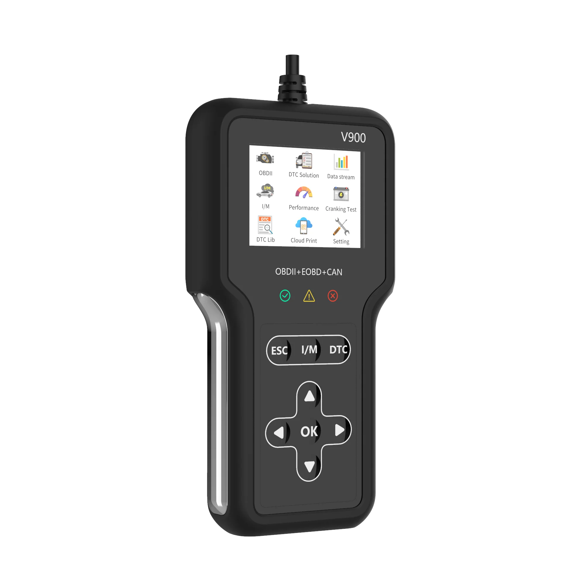 

New V900 Handheld Code Reader Read Fault Code Engine Lights Check Vehicle Diagnostic OBD-II Scanner for Android PC and IOS