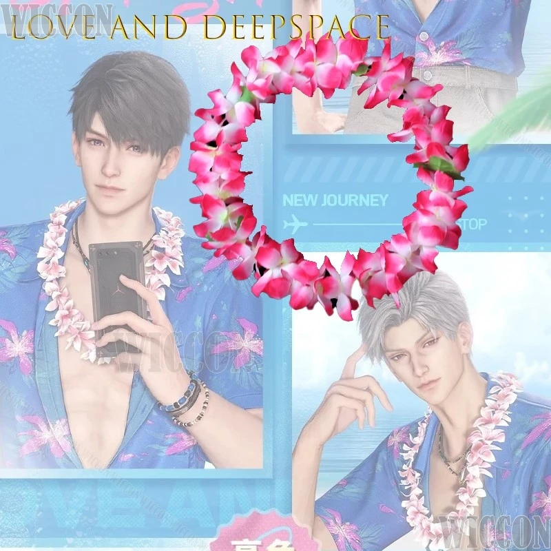 

Летний пляж Love And Deepspace Xavier Zayne Sylus Caleb Rafayel, реквизит для косплея, купальный костюм для ролевых игр, аксессуар для вечеринки, Хэллоуин, человек