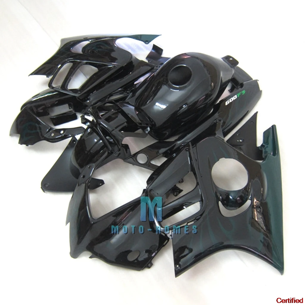 

Комплекты обтекателей мотоцикла для Honda CBR600 95 96 CBR 600 F3 1995 1996, ремонт кузова из АБС-пластика, зеленое пламя