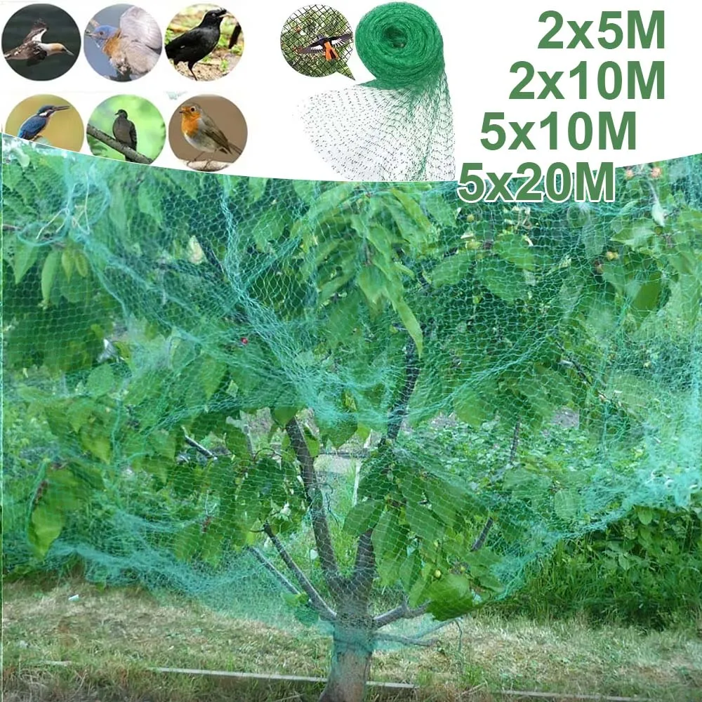 

1PC Garden Anti-Bird Net Pest Control Netting Protect Plants Fruit Vegetable Tree Animal Durable Green Garden Mesh Pest Control